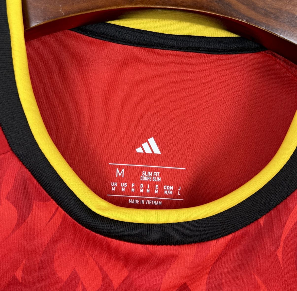 Maillot Belgique Domicile Coupe du Monde 2026