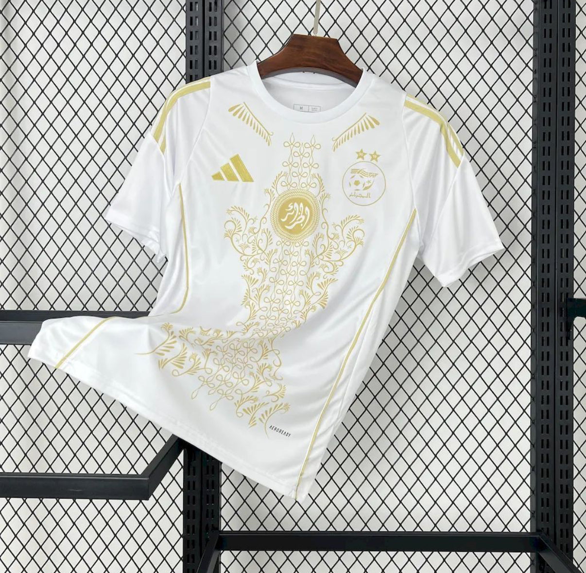 Maillot Algérie Concept White Gold 24/25