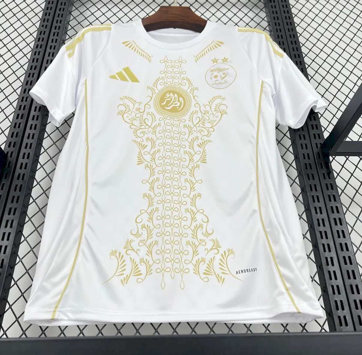 Maillot Algérie Concept White Gold 24/25