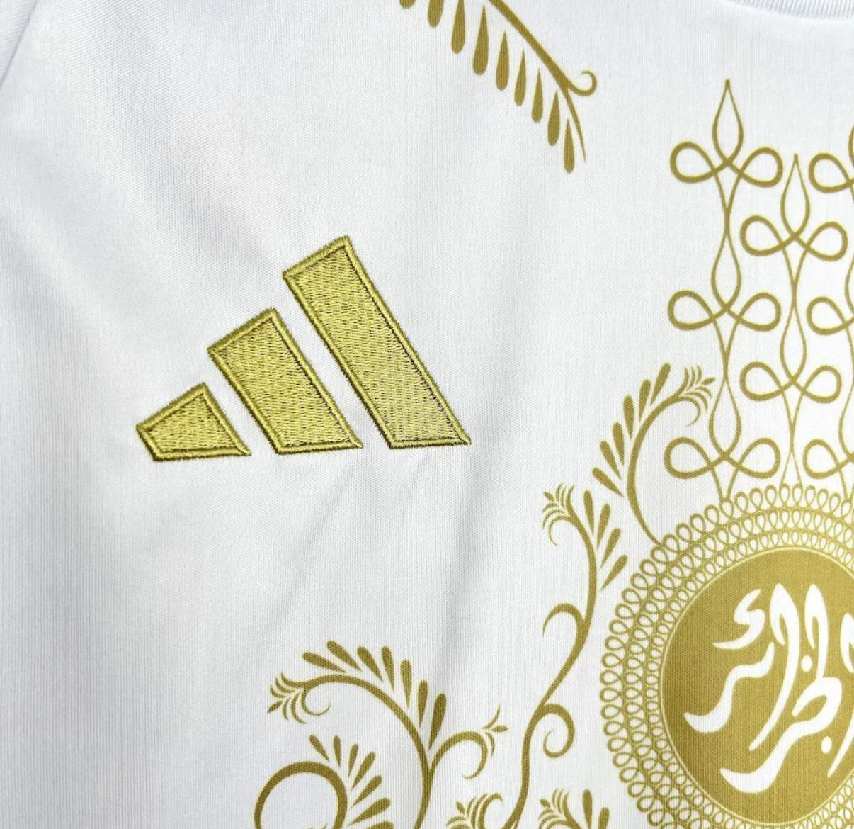 Maillot Algérie Concept White Gold 24/25