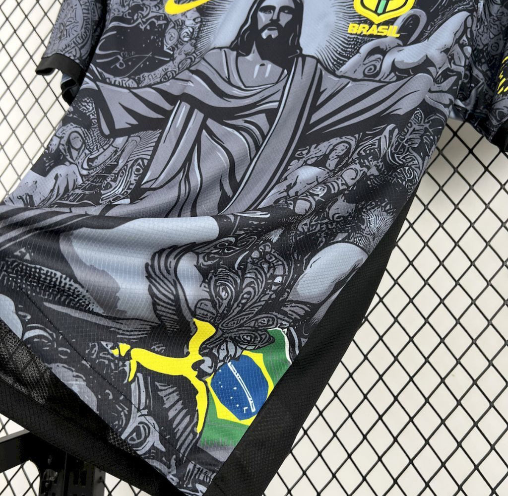 Maillot Brésil Concept Jesus Christ 24/25