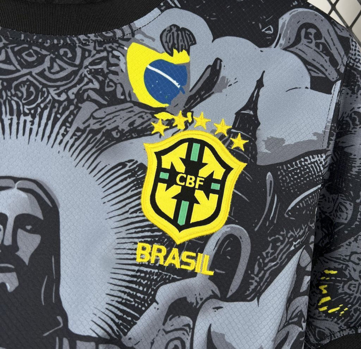 Maillot Brésil Concept Jesus Christ 24/25