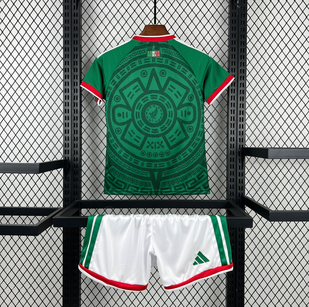 Kit enfant Maillot du Mexique Domicile Coupe du Monde 2026