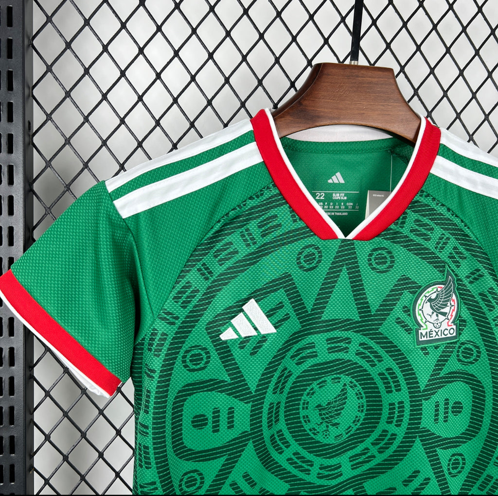 Kit enfant Maillot du Mexique Domicile Coupe du Monde 2026