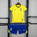 Kit enfant Maillot du Brésil Domicile Coupe du Monde 2026