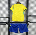 Kit enfant Maillot du Brésil Domicile Coupe du Monde 2026