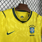 Kit enfant Maillot du Brésil Domicile Coupe du Monde 2026