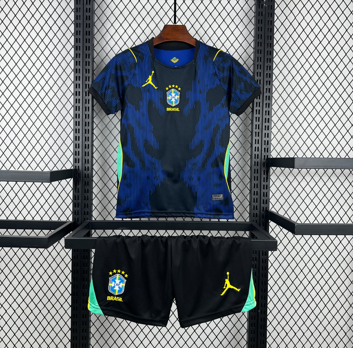 Kit enfant Maillot du Brésil Extérieur Coupe du Monde 2026