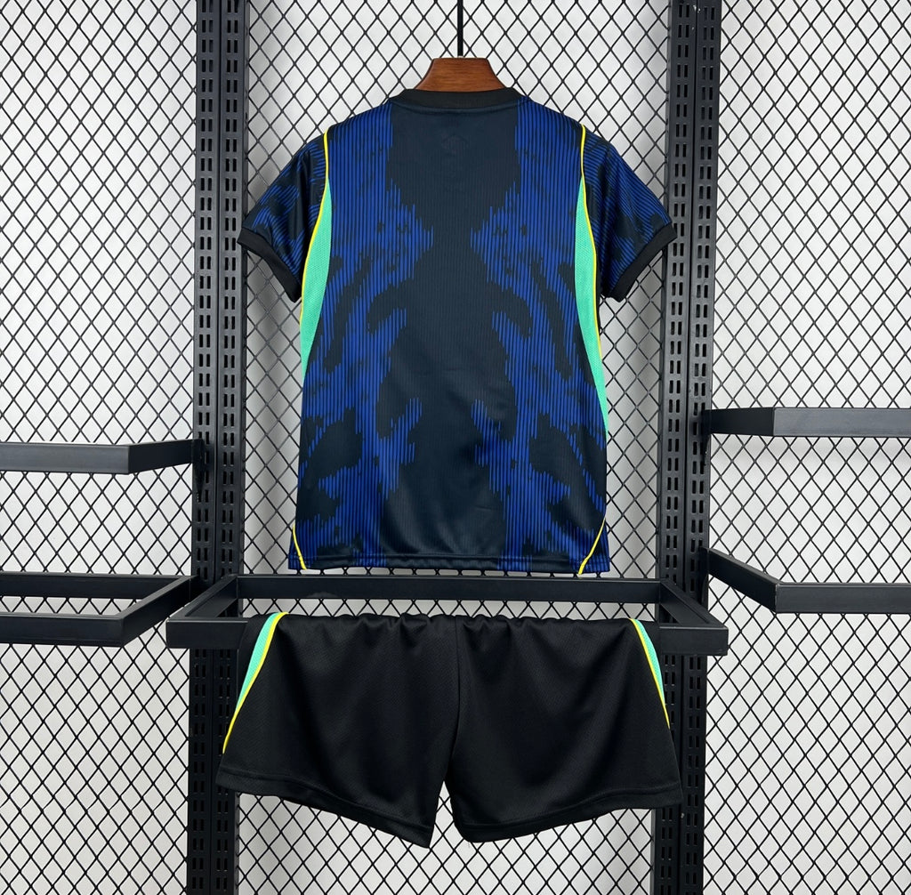 Kit enfant Maillot du Brésil Extérieur Coupe du Monde 2026