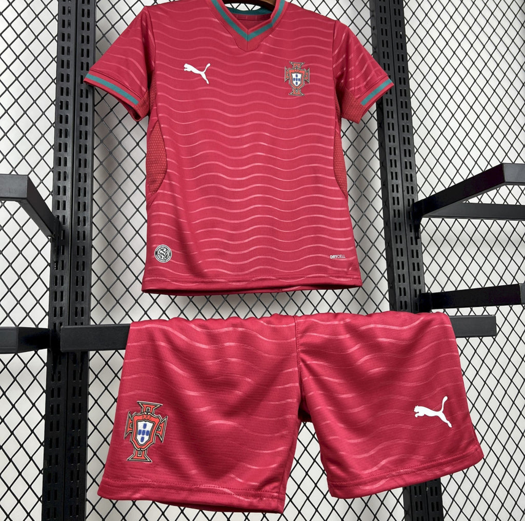 Kit enfant Maillot du Portugal Coupe du monde 2026