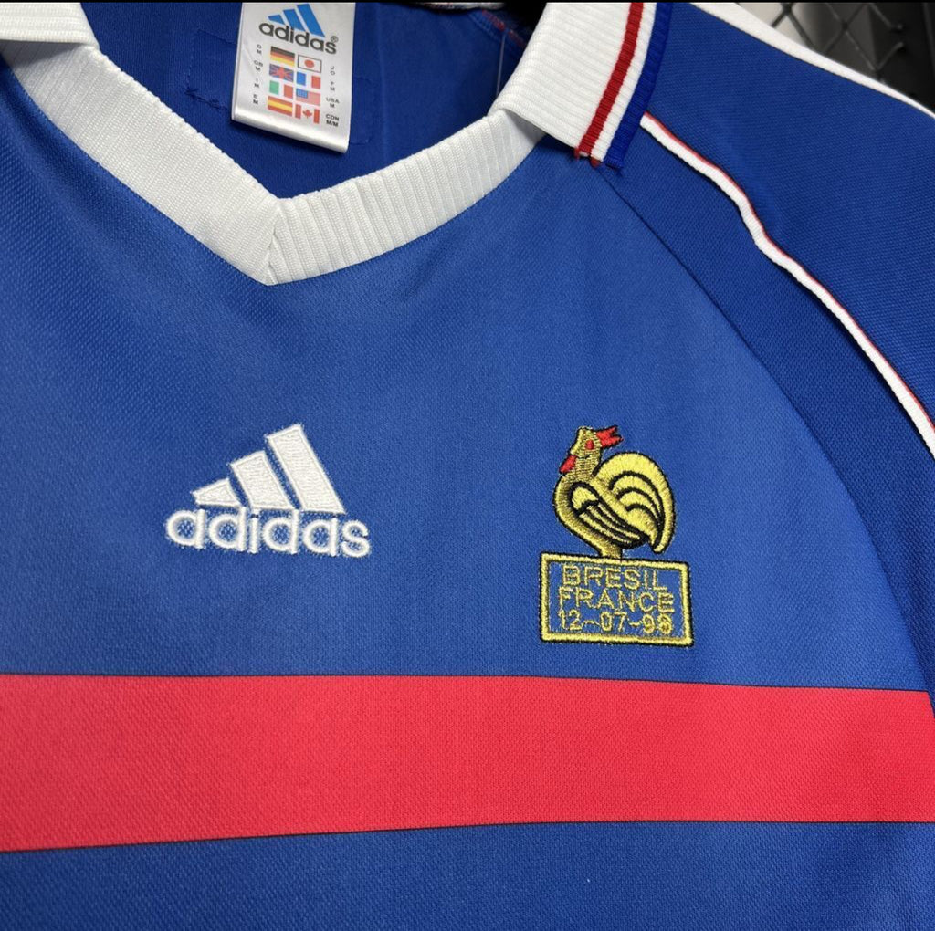 Maillot France Domicile rétro 1998