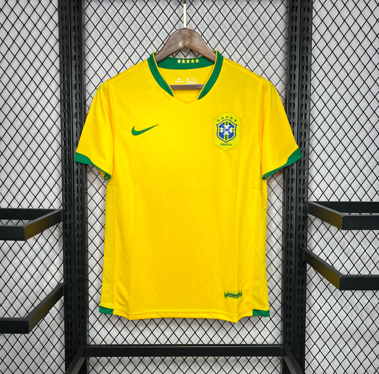 Maillot Brésil Domicile rétro 2006