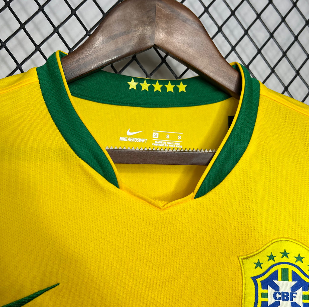 Maillot Brésil Domicile rétro 2006