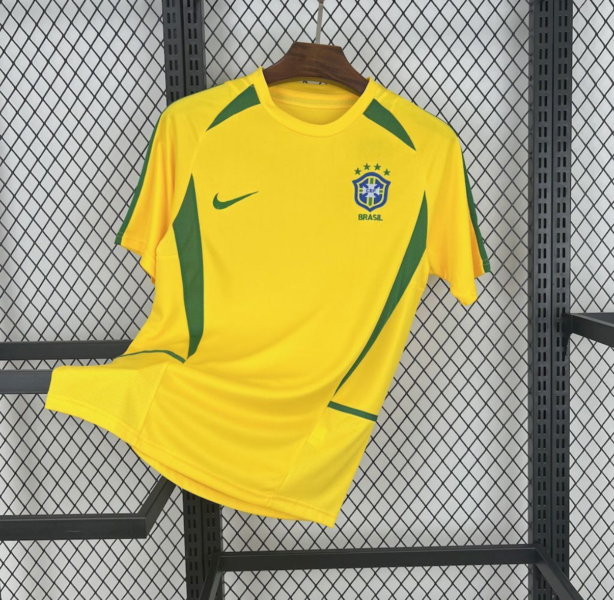 Maillot Brésil Domicile rétro 2002