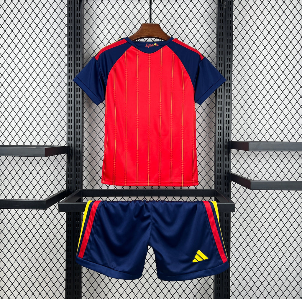 Kit enfant Maillot de l’Espagne Domicile Coupe du Monde 2026
