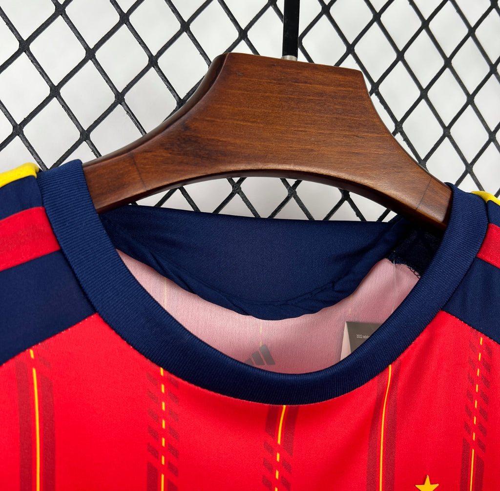 Kit enfant Maillot de l’Espagne Domicile Coupe du Monde 2026