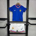 Kit enfant Maillot de la France Domicile 2024/2025(Euro2024)
