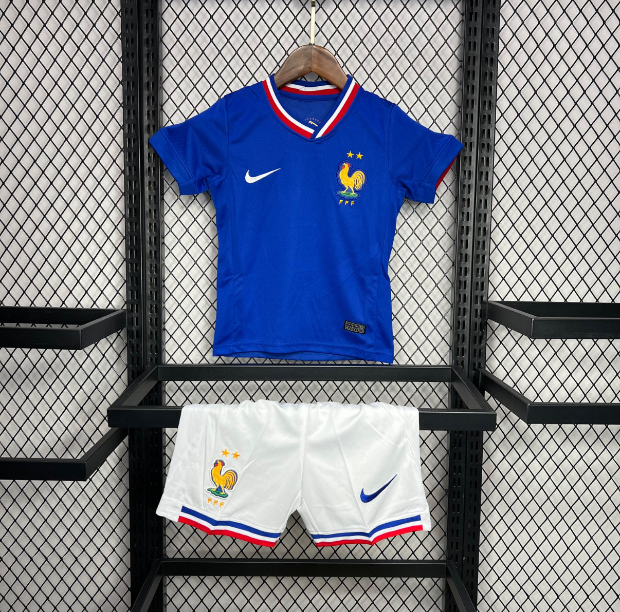 Kit enfant Maillot de la France Domicile 2024/2025(Euro2024)