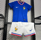 Kit enfant Maillot de la France Domicile 2024/2025(Euro2024)