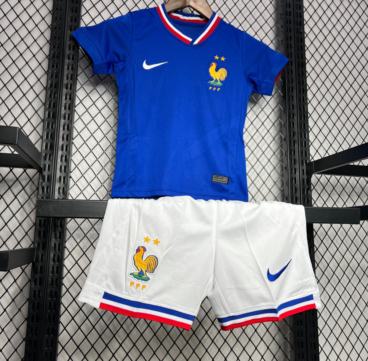 Kit enfant Maillot de la France Domicile 2024/2025(Euro2024)