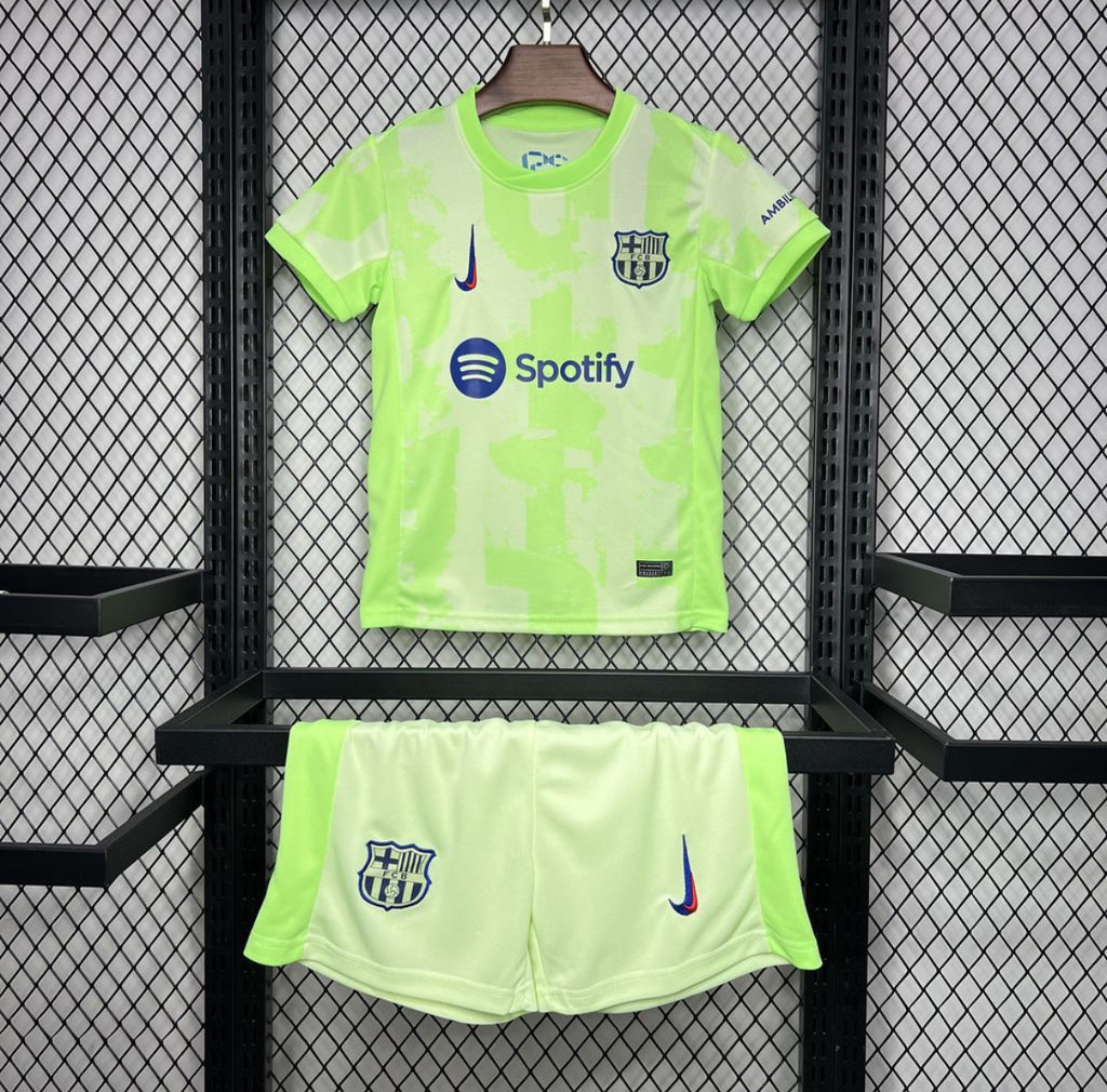 Kit enfant 3ème Maillot FC Barcelone 2024/2025