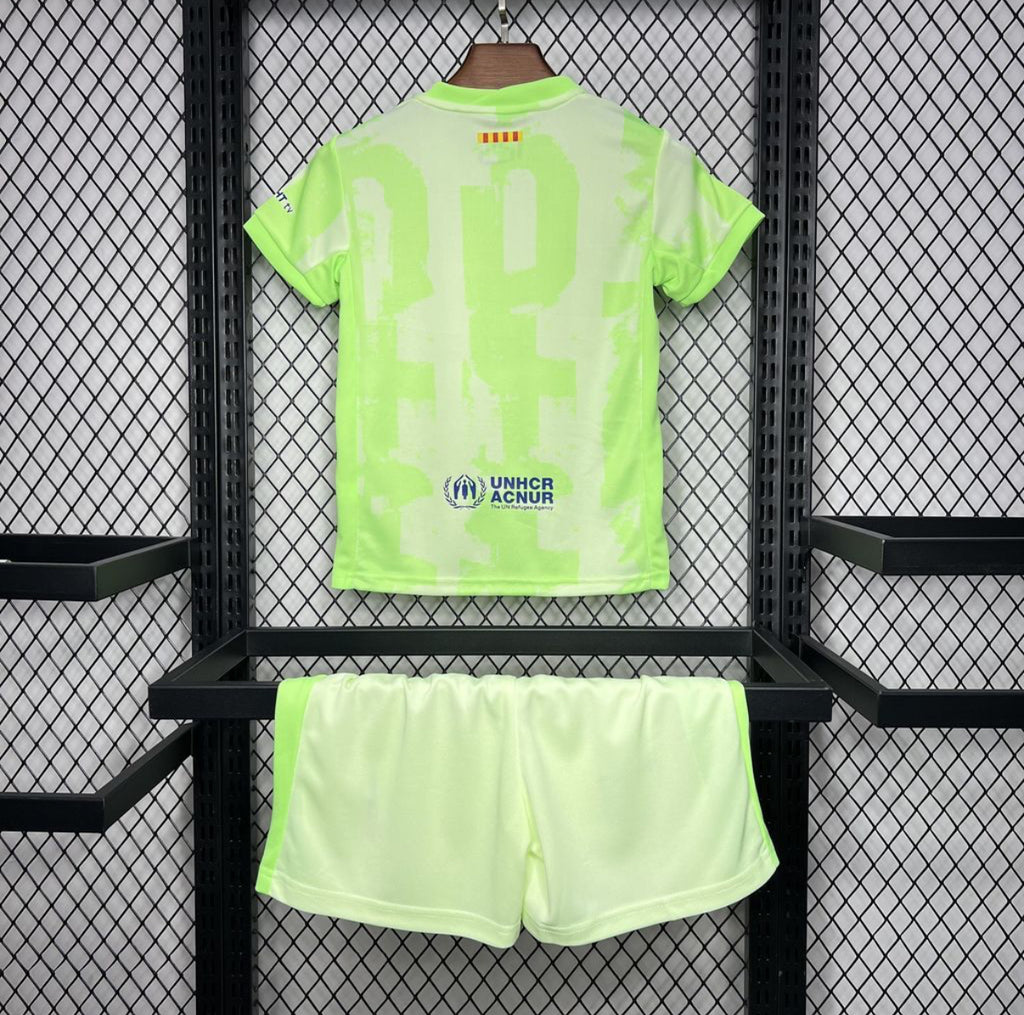 Kit enfant 3ème Maillot FC Barcelone 2024/2025