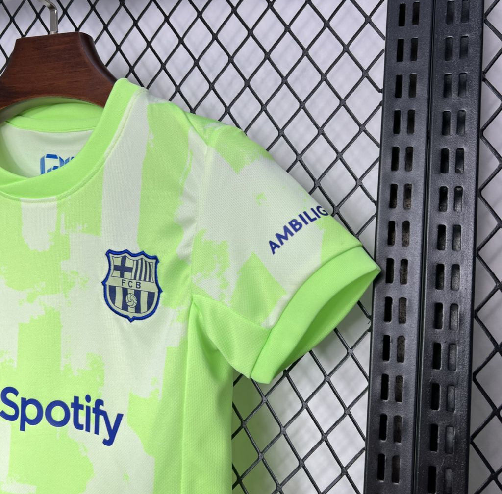 Kit enfant 3ème Maillot FC Barcelone 2024/2025
