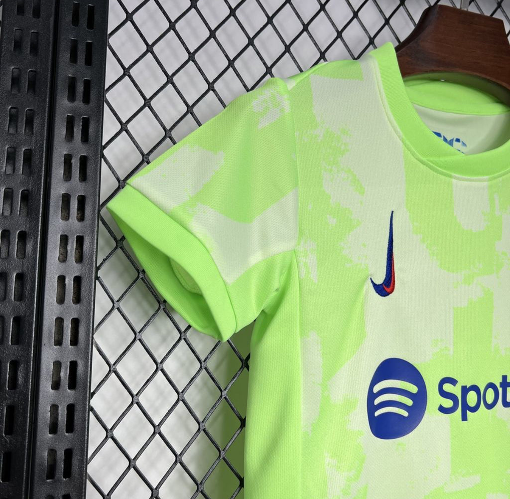 Kit enfant 3ème Maillot FC Barcelone 2024/2025