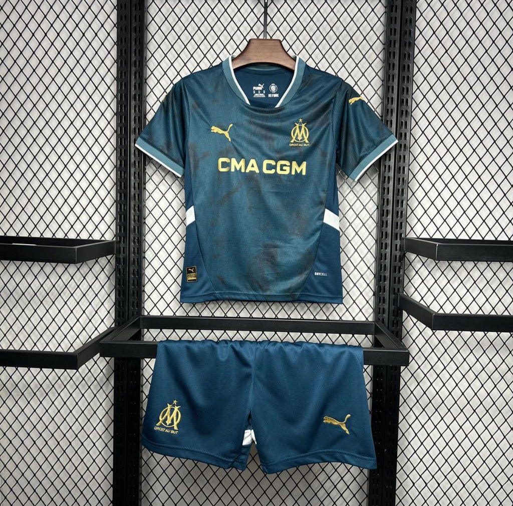 Kit enfant Olympique de Marseille Extérieur 2024/2025