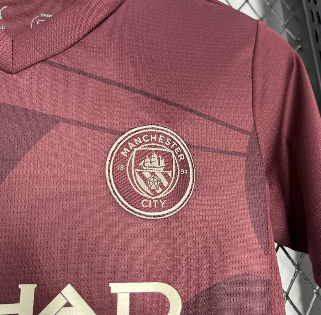 Kit enfant Manchester City 3ème Maillot 2024/2025