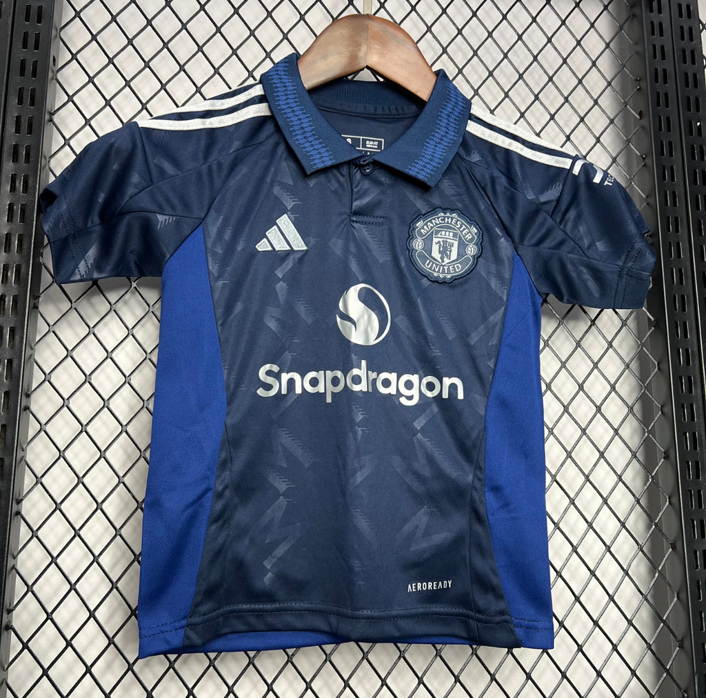 Kit enfant Manchester United Extérieur 2024/2025