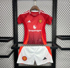 Kit enfant Manchester United Domicile 2024/2025