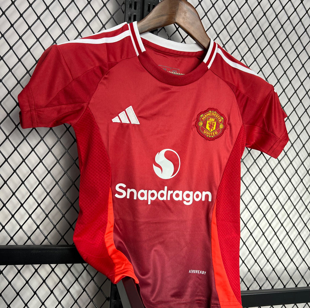Kit enfant Manchester United Domicile 2024/2025