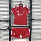Kit enfant Liverpool FC Domicile 2025/2026