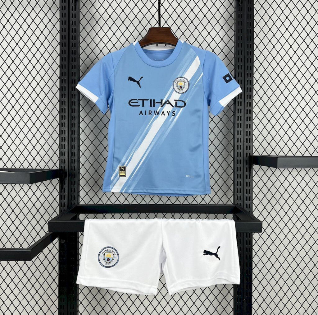 Kit enfant Manchester City Domicile 2025/2026