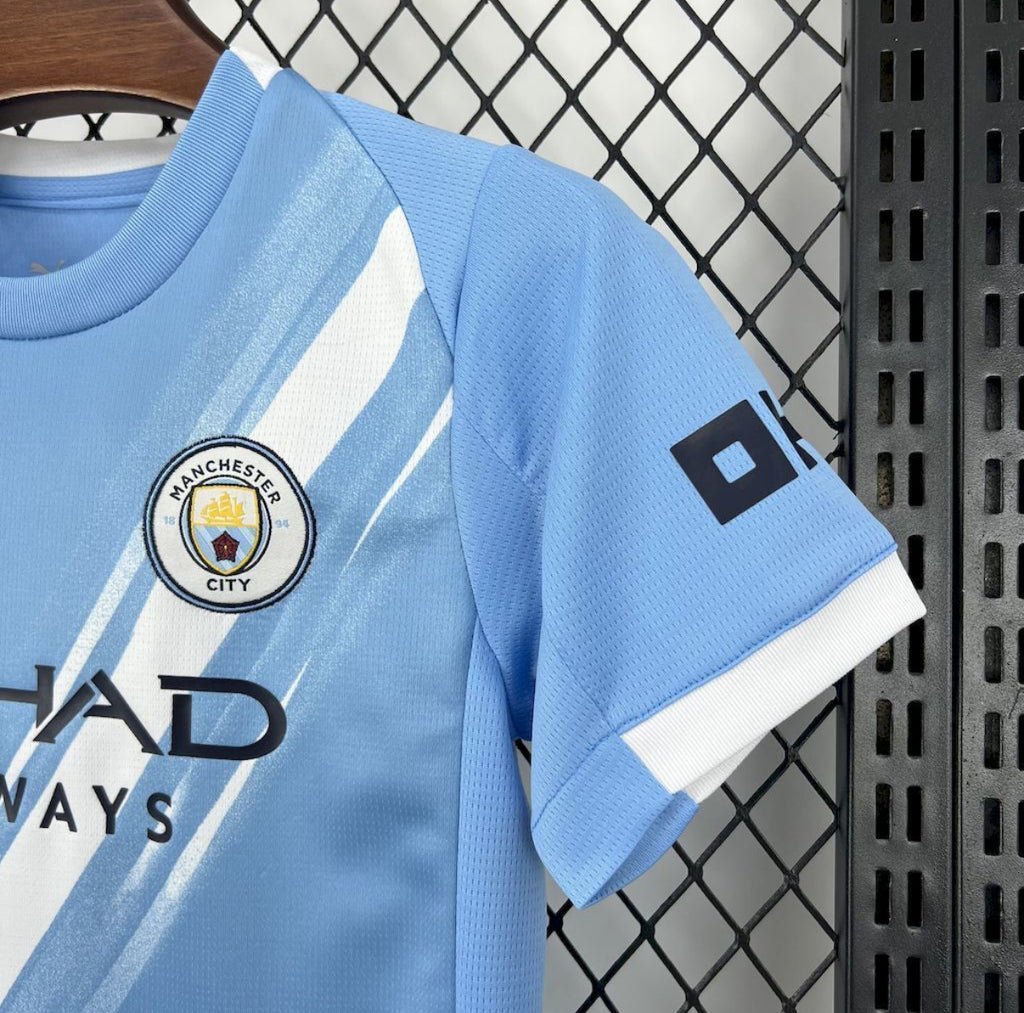 Kit enfant Manchester City Domicile 2025/2026