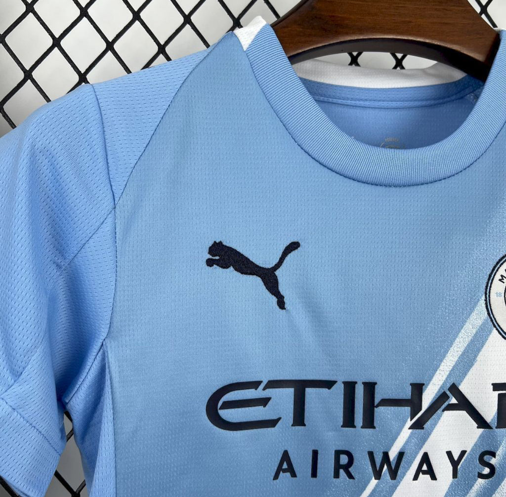 Kit enfant Manchester City Domicile 2025/2026
