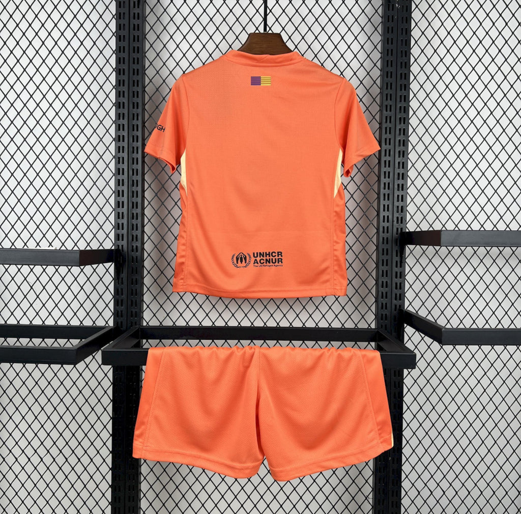 Kit enfant FC Barcelone Maillot Gardien Domicile 2025/2026