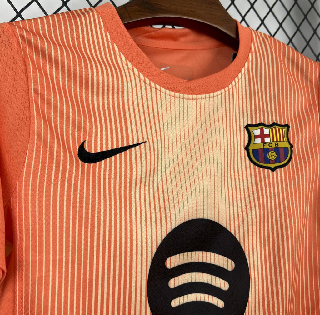 Kit enfant FC Barcelone Maillot Gardien Domicile 2025/2026