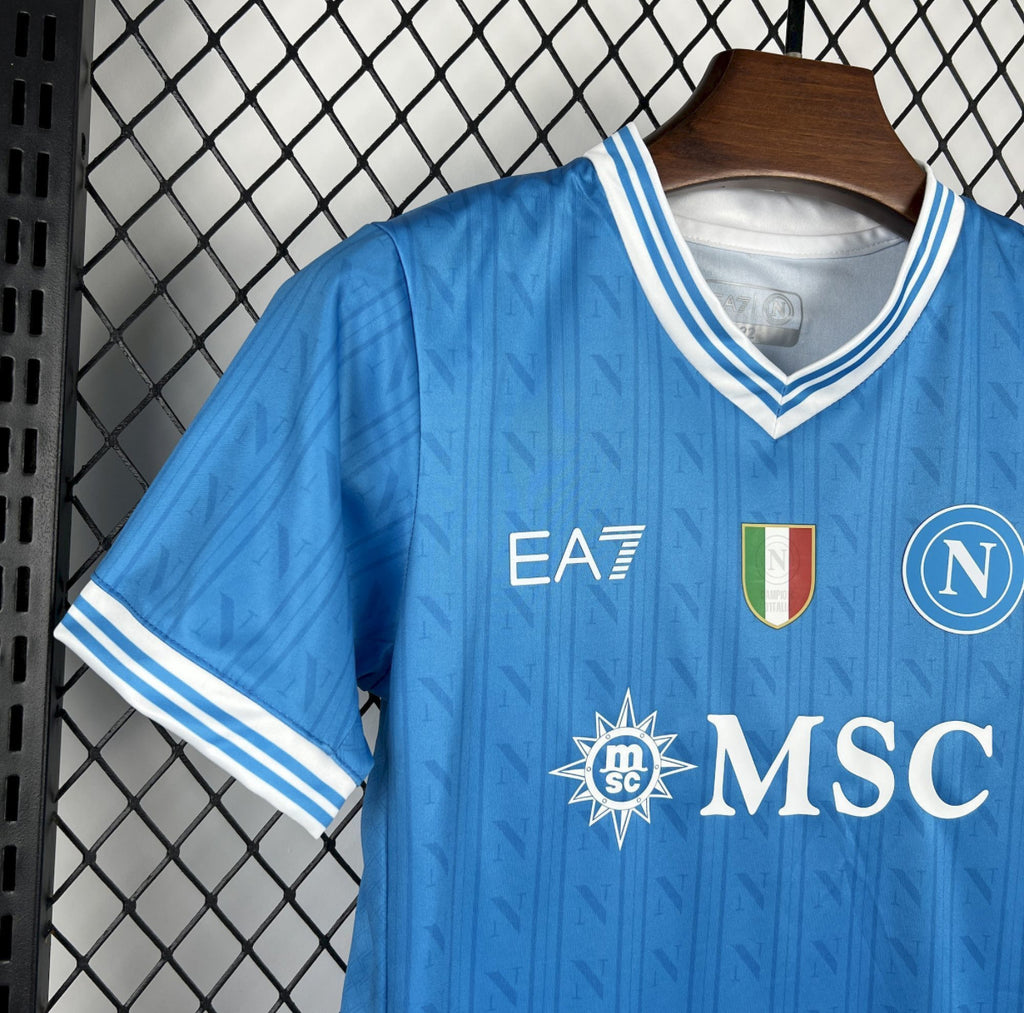 Kit enfant Napoli Domicile 2025/2026