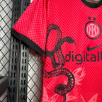 Maillot Inter Milan Concept Serpent Noir/Rouge 2024/2025