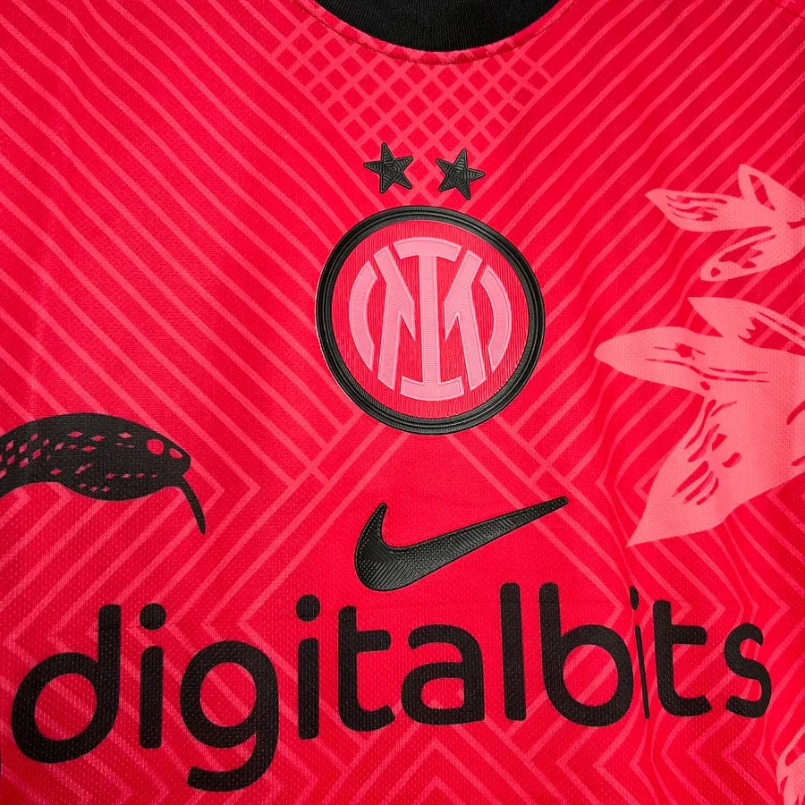 Maillot Inter Milan Concept Serpent Noir/Rouge 2024/2025