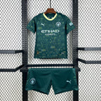 Kit enfant 4ème Maillot Manchester City 2025/2026