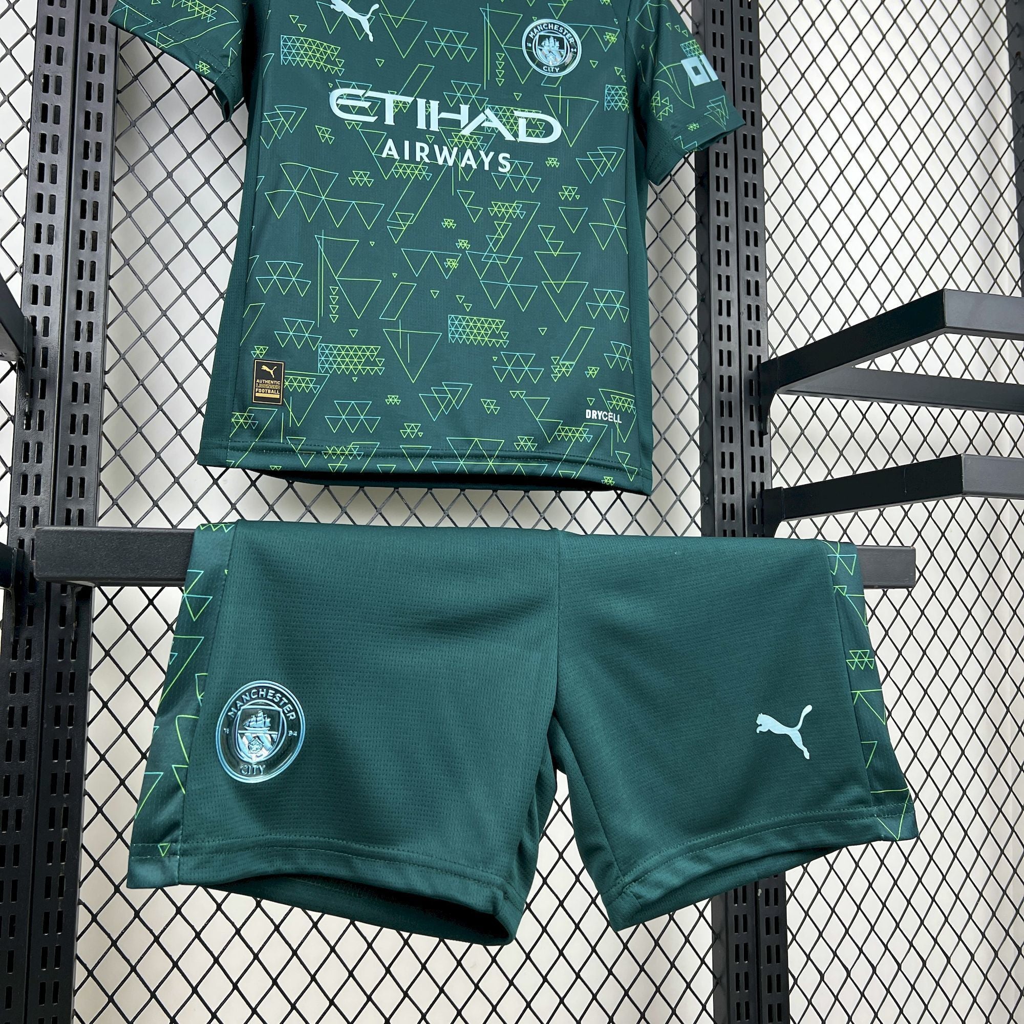 Kit enfant 4ème Maillot Manchester City 2025/2026