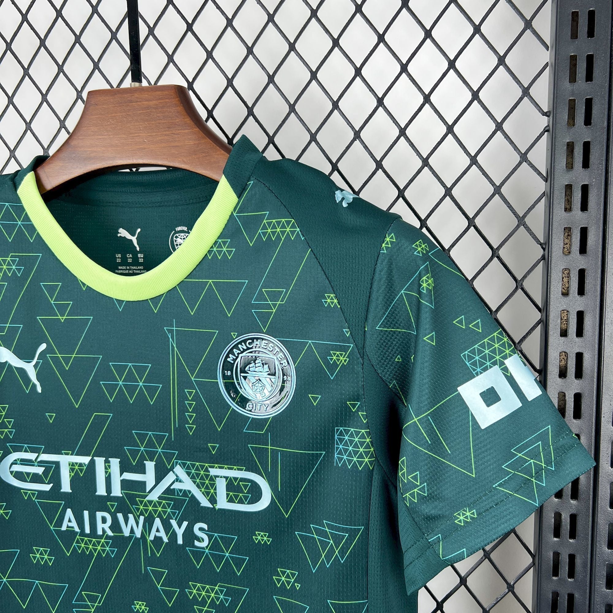 Kit enfant 4ème Maillot Manchester City 2025/2026