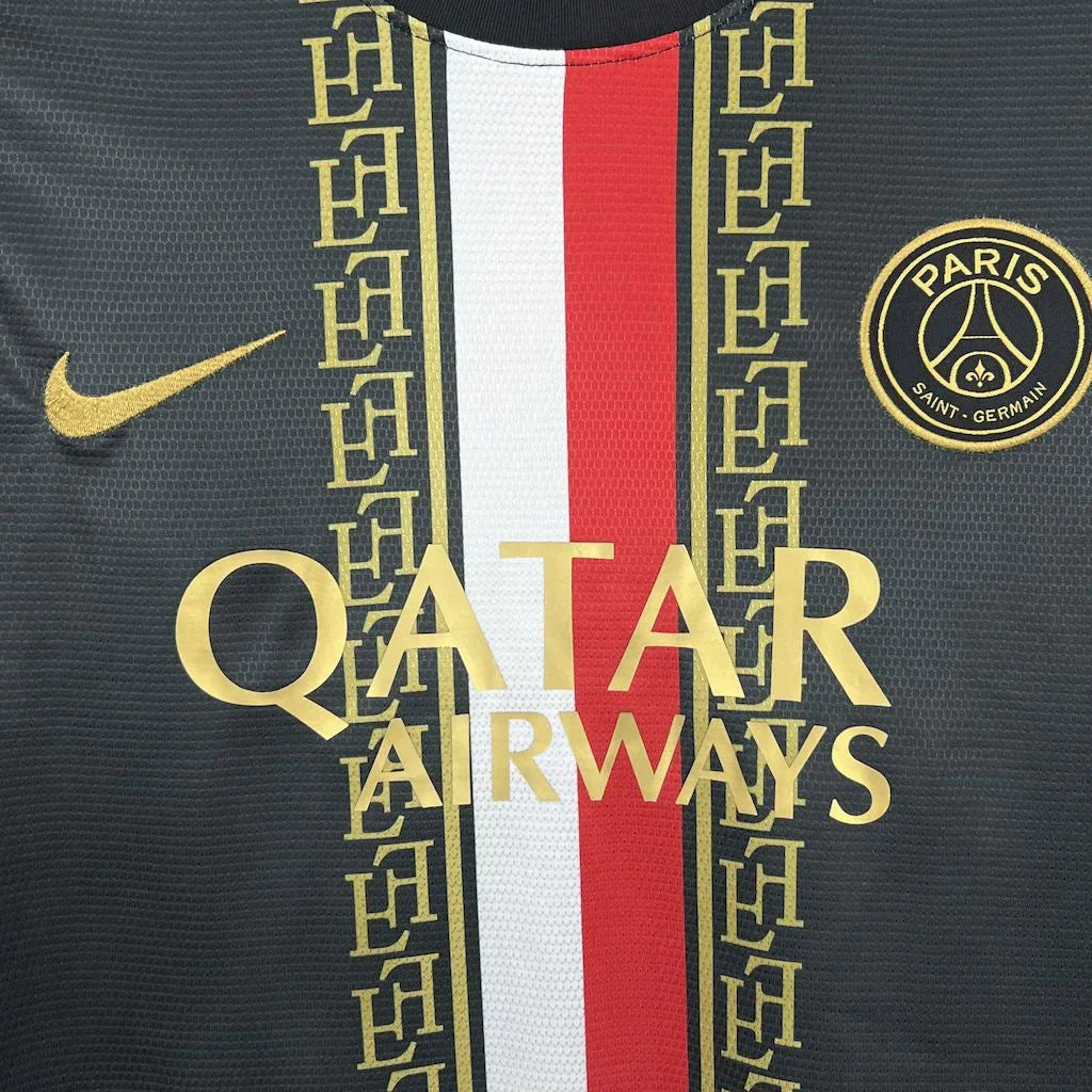 Maillot PSG Concept Black/Gold 2025/2026