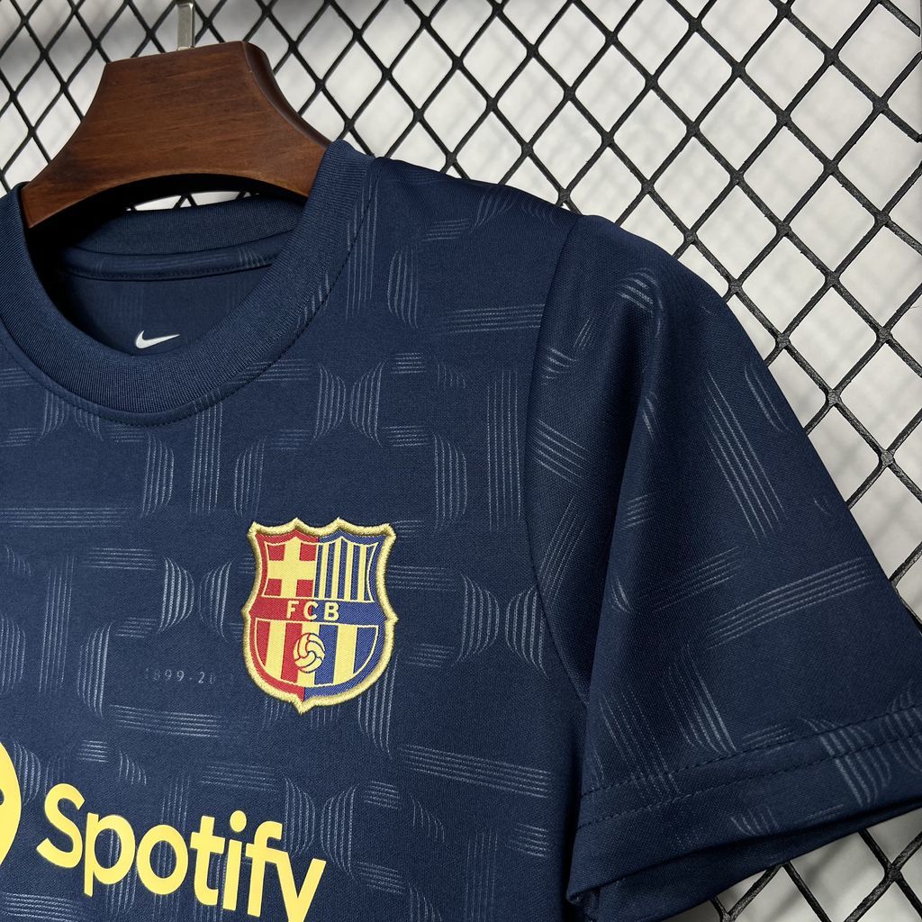 Kit enfant FC Barcelone Pré-match 2024/2025