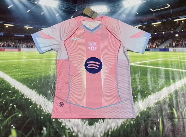 Maillot fc Barcelone concept rose 2025