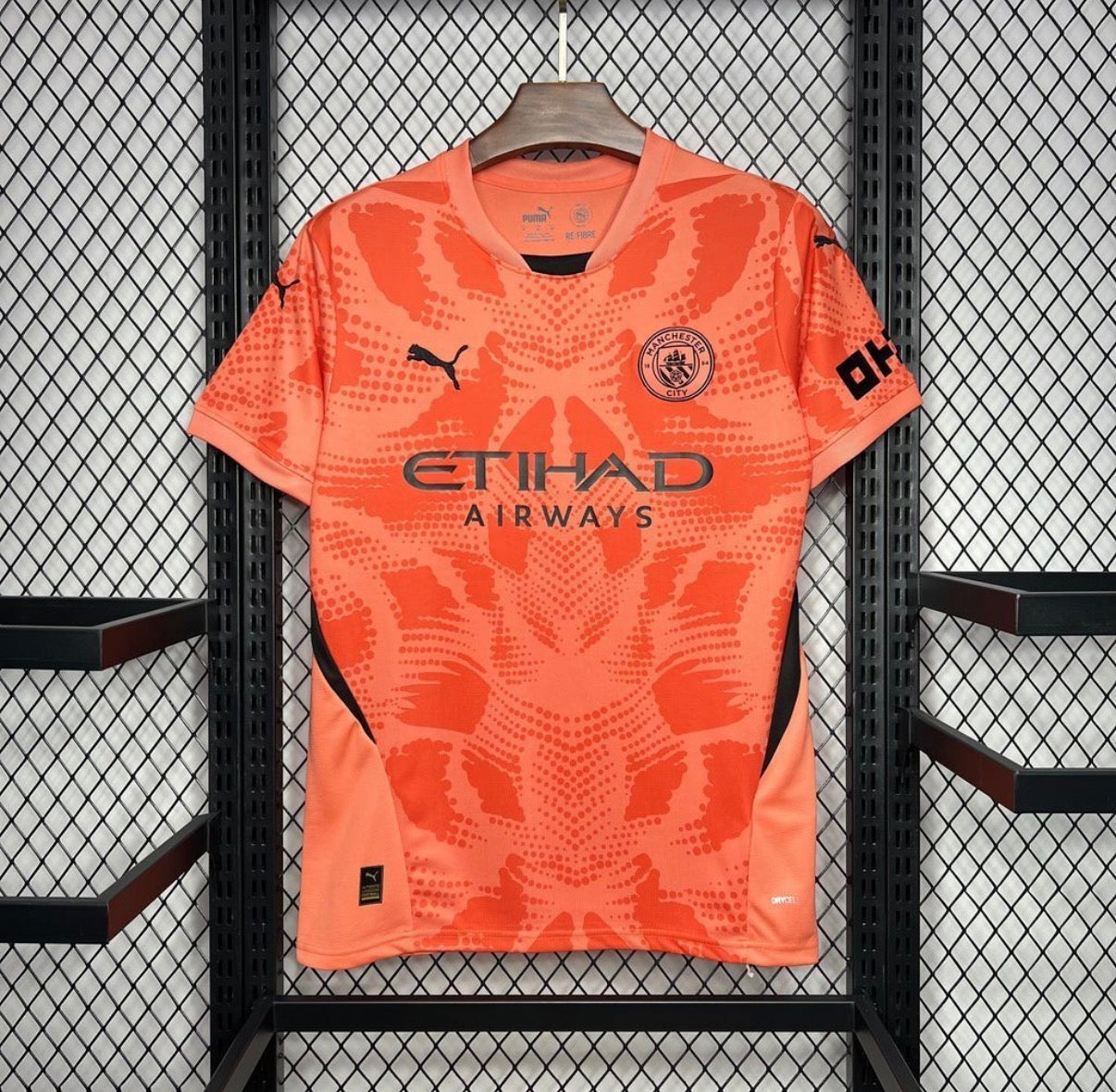 Maillot Manchester city orange 24/25