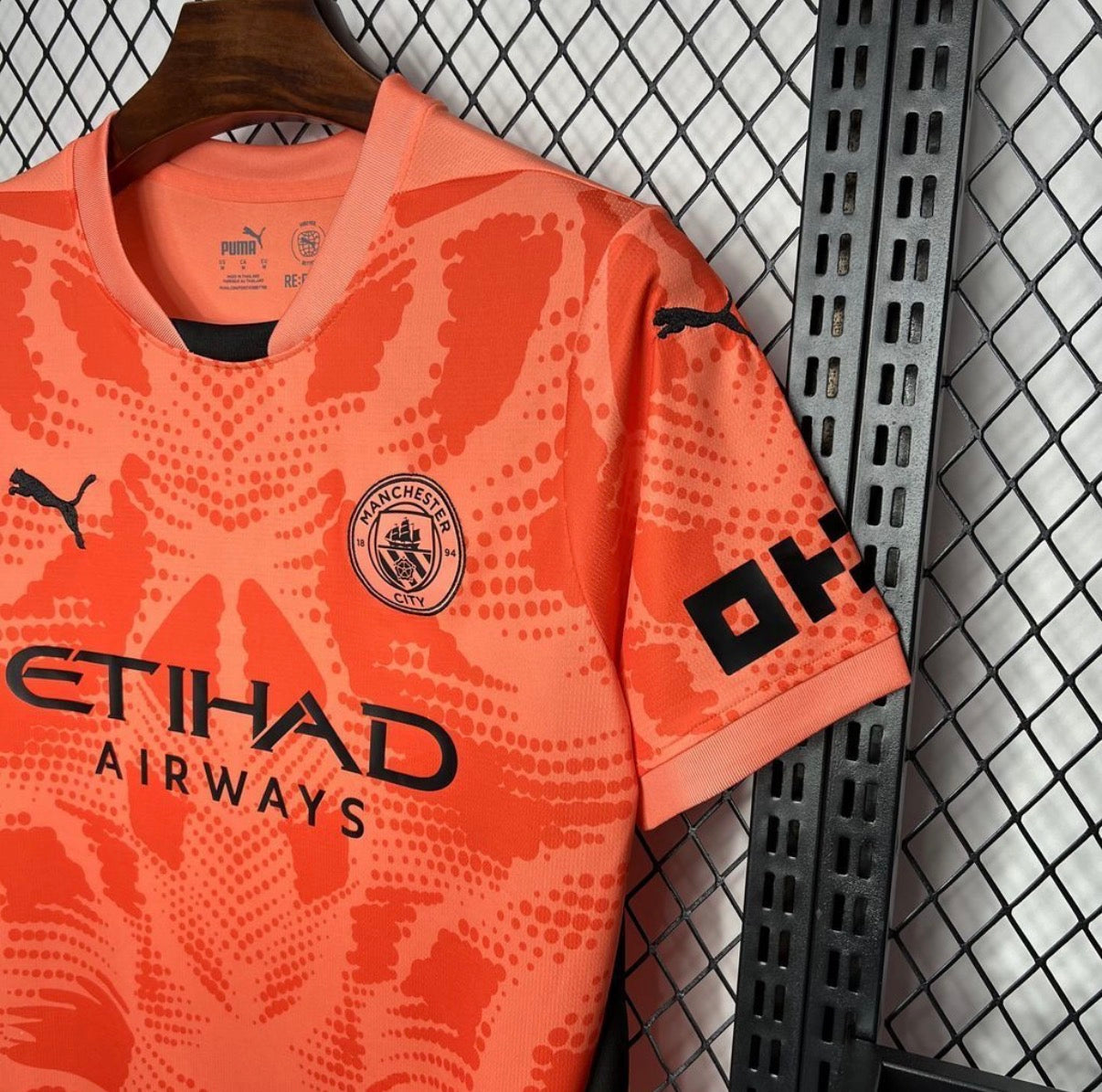 Maillot Manchester city orange 24/25